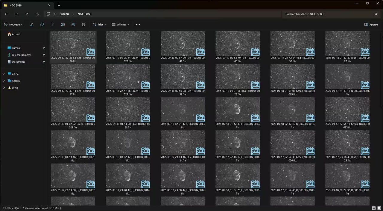 Capture de WinStellar